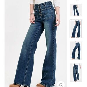 Dear John Denim. James Super High Rise. Washed not worn. 27